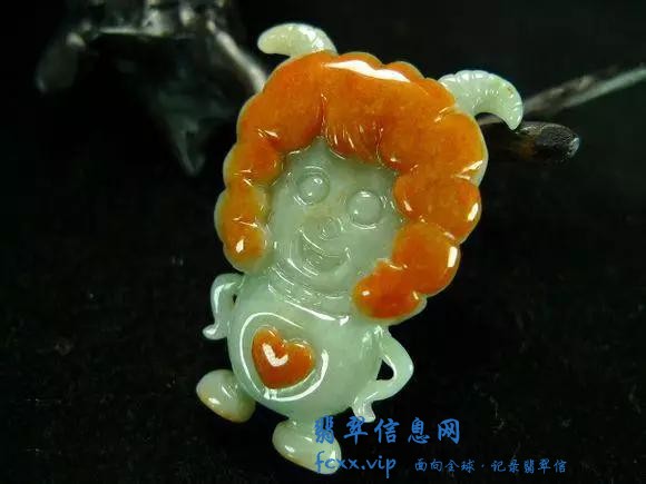 古典文化和时尚相结合，翡翠雕刻这样玩很皮很有趣-3.jpg